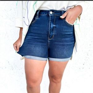 Judy Blue Slim Cool denim shorts
